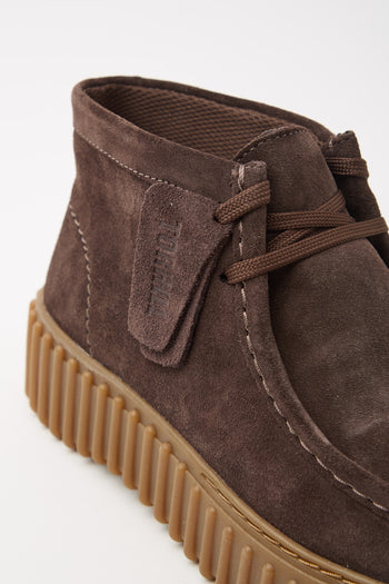 Clarks Stringata Dark Brown Donna - 7