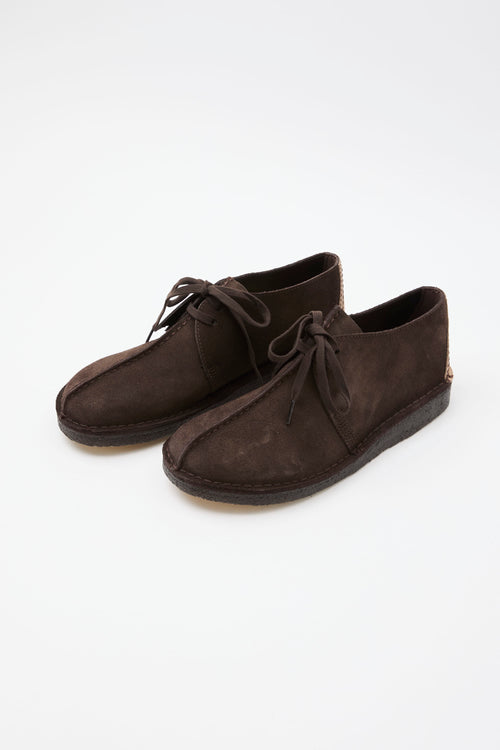Clarks Sneaker Dark Brown Uomo - 2