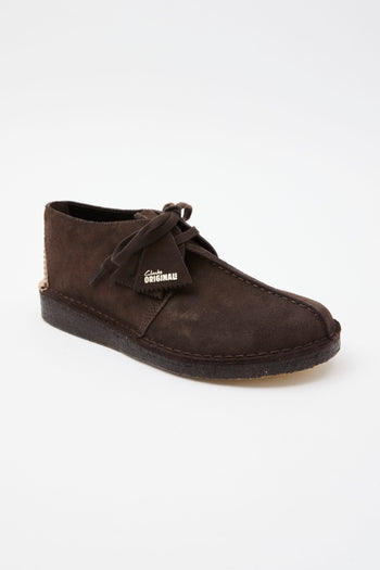 Clarks Sneaker Dark Brown Uomo - 4