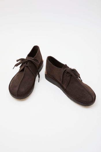 Clarks Sneaker Dark Brown Uomo - 7
