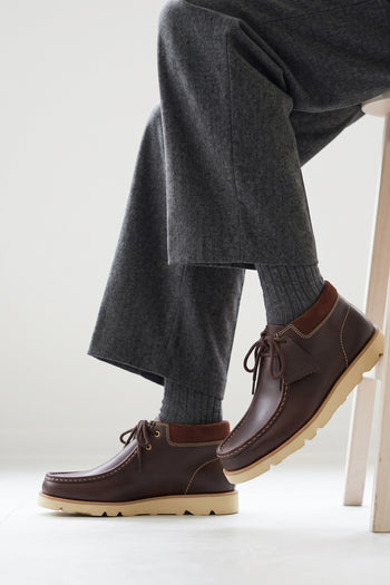Clarks Polacchino Dark Brown Uomo - 10