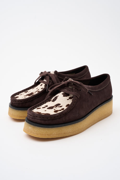 Clarks Stringata Dark Brown Donna - 2