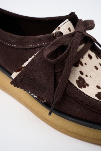 Clarks Stringata Dark Brown Donna - 4