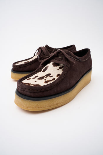 Clarks Stringata Dark Brown Donna - 7