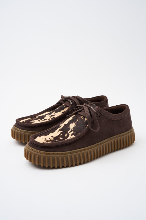 Clarks Stringata Dark Brown/cow Uomo - 2