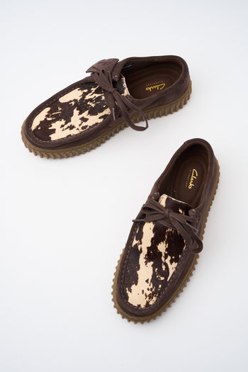 Clarks Stringata Dark Brown/cow Uomo - 3