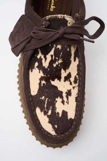 Clarks Stringata Dark Brown/cow Uomo - 5