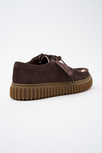 Clarks Stringata Dark Brown/cow Uomo - 6