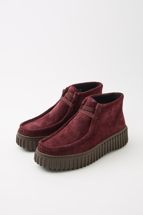 Clarks Stringata Bordeaux Donna - 2