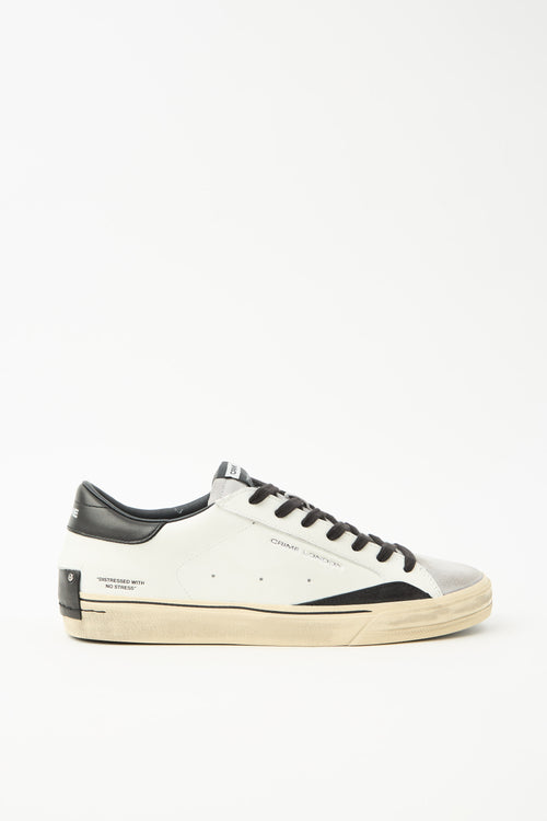 Crime London Sneaker White Uomo - 1