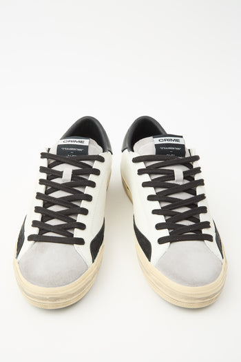 Crime London Sneaker White Uomo - 7