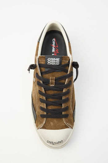 Crime London Sneaker Brown Uomo - 7