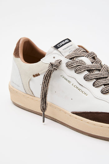 Crime London Sneaker White Uomo - 5