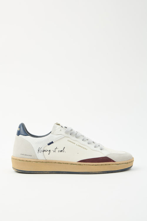 Crime London Sneaker White Uomo - 1