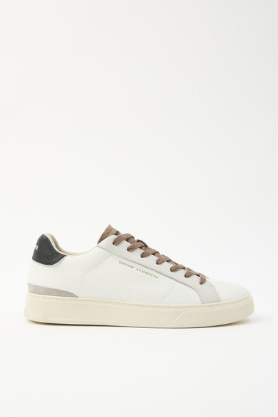 Crime London Sneaker White Uomo