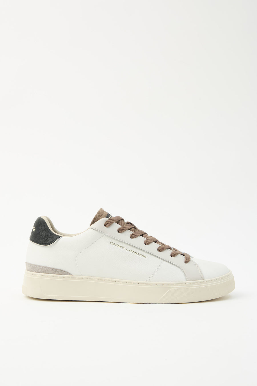 Crime London Sneaker White Uomo