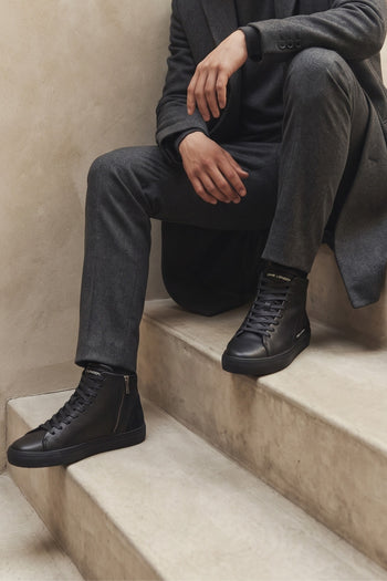 Crime London Sneaker Black Uomo - 10