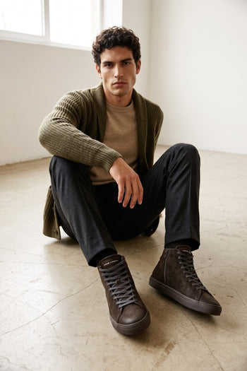 Crime London Sneaker Brown Uomo - 11