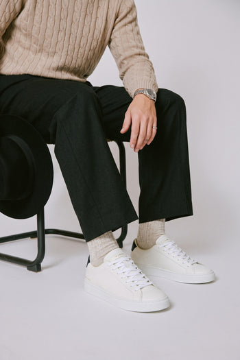 Crime London Sneaker White Uomo - 9