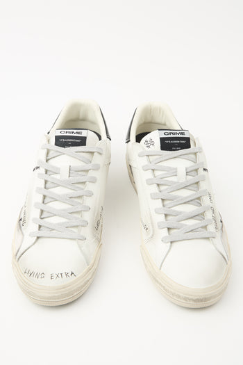 Crime London Sneaker White Uomo - 3