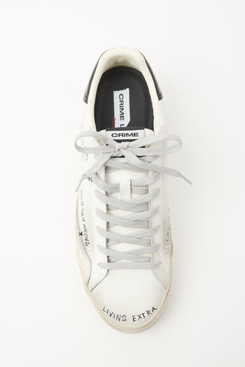 Crime London Sneaker White Uomo - 8