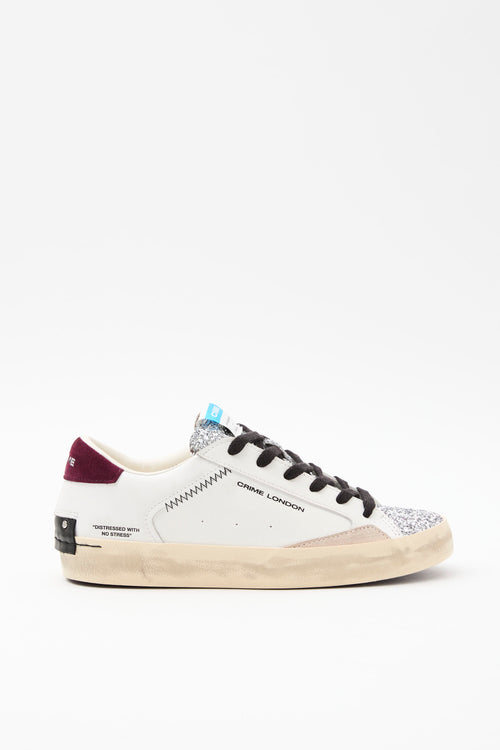 Crime London Sneaker White Donna - 1