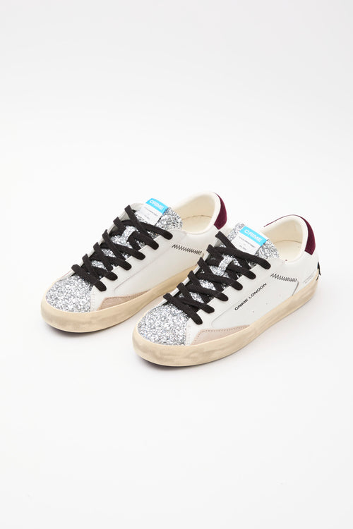 Crime London Sneaker White Donna - 2