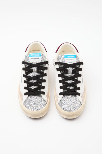 Crime London Sneaker White Donna - 3