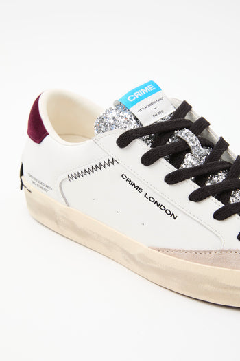 Crime London Sneaker White Donna - 5