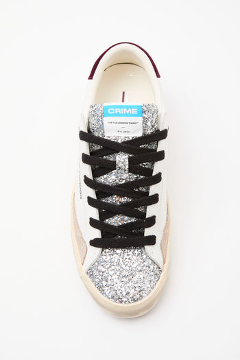 Crime London Sneaker White Donna - 6
