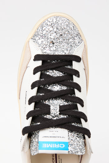 Crime London Sneaker White Donna - 8