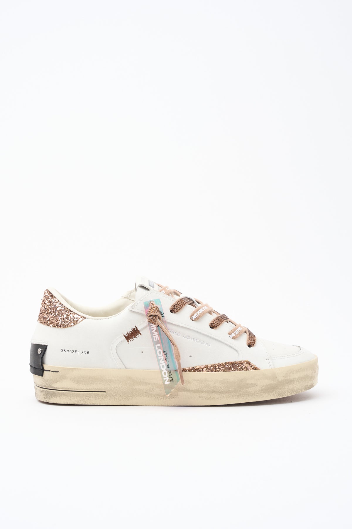 Sneaker White/bronze Donna — 1