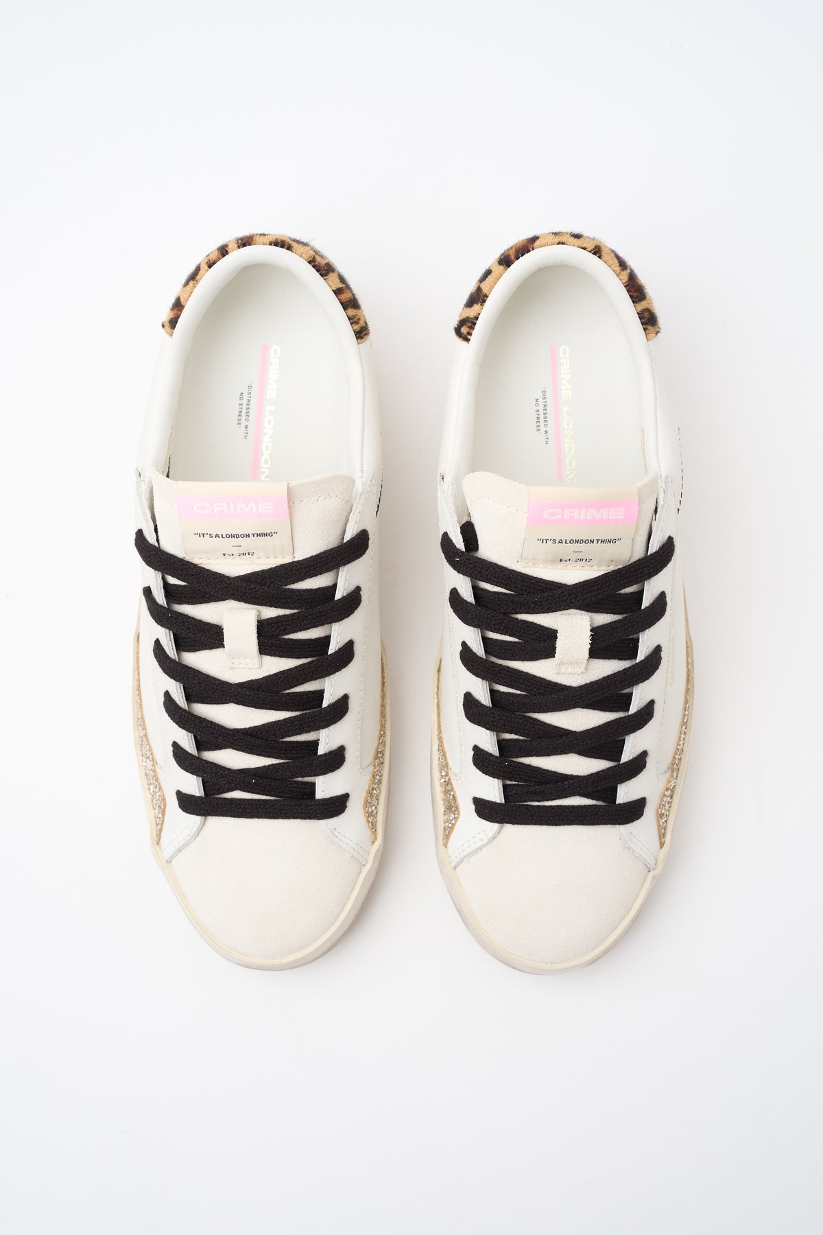 Sneaker White/leopard Donna — 3
