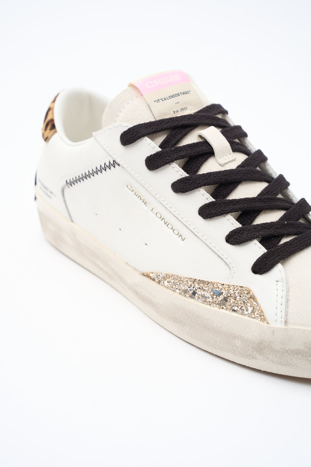 Sneaker White/leopard Donna — 4