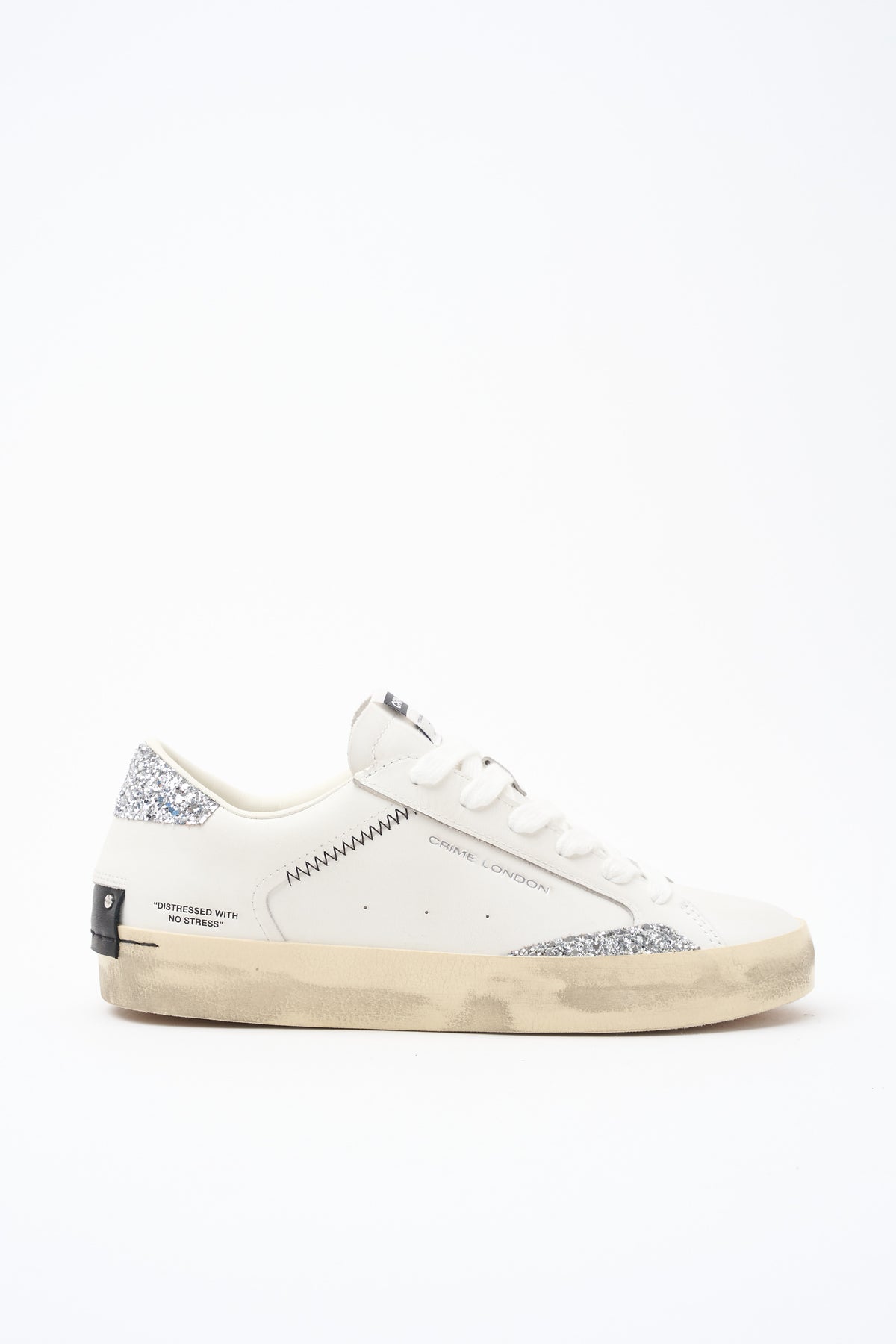 Sneaker White/silver Donna — 1