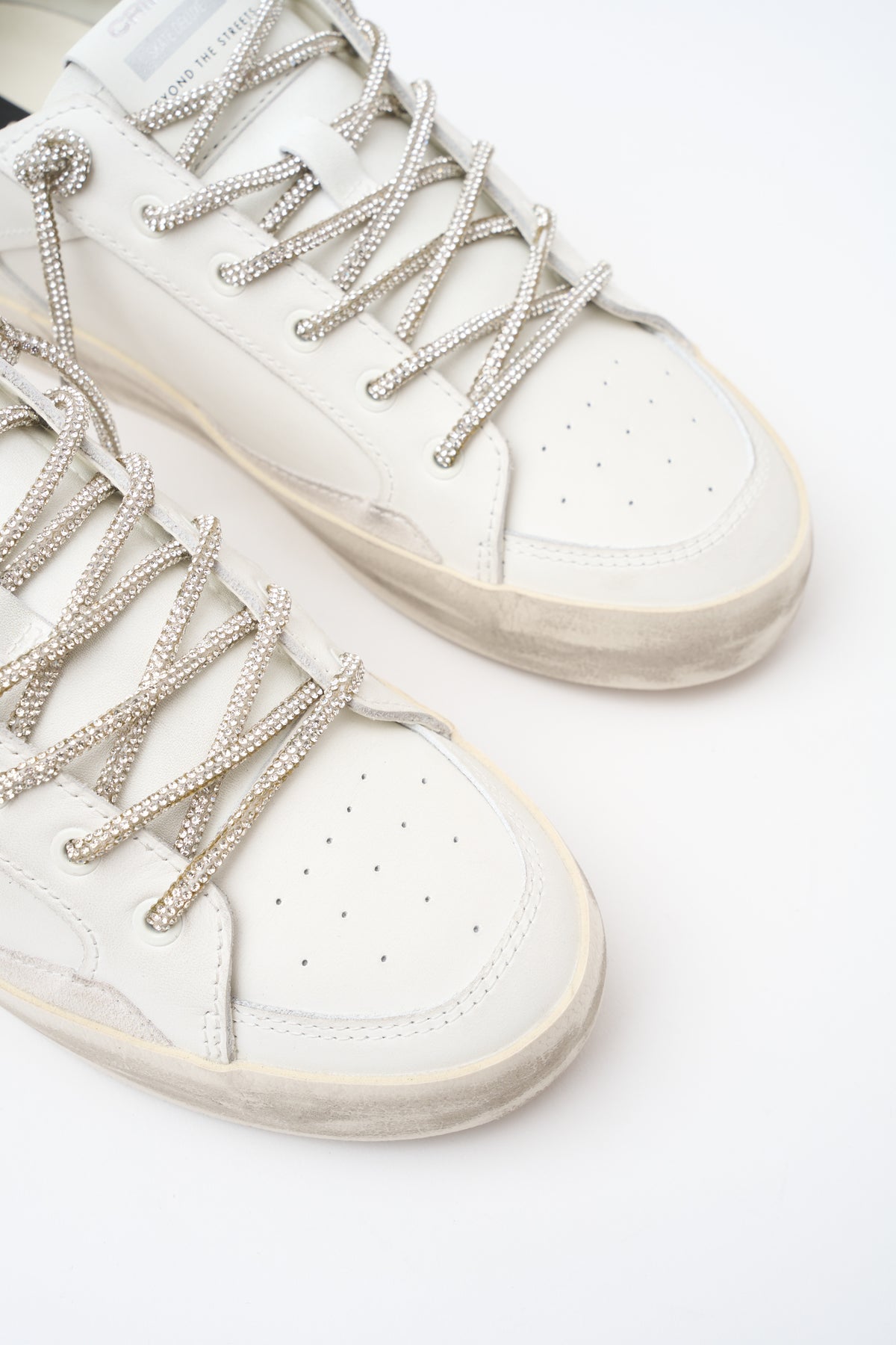 Sneaker White/silver Donna — 5