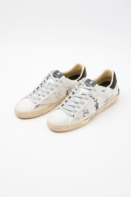 Crime London Sneaker White Uomo - 2