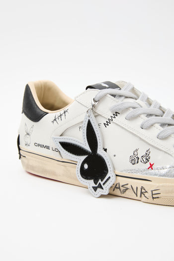 Crime London Sneaker White Uomo - 4
