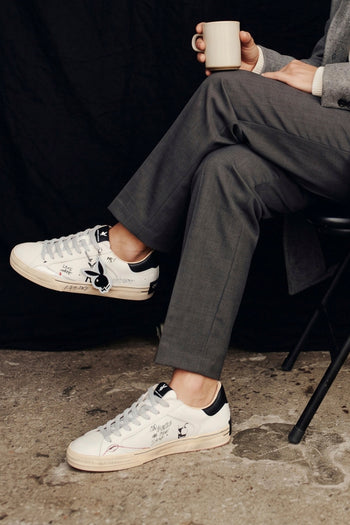 Crime London Sneaker White Uomo - 9