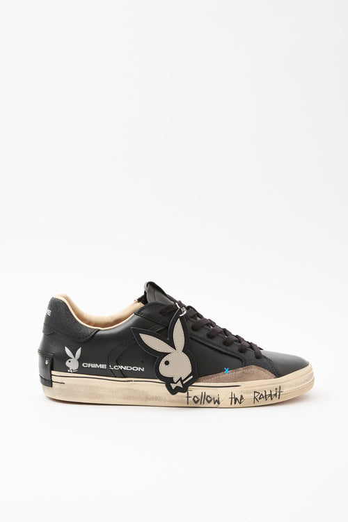 Crime London Sneaker Black Uomo - 1