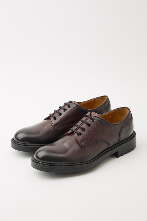 Doucal's Stringata Burgundy Uomo - 2