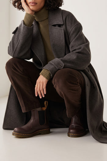 Dr. Martens Stivaletto Dark Brown Donna - 9