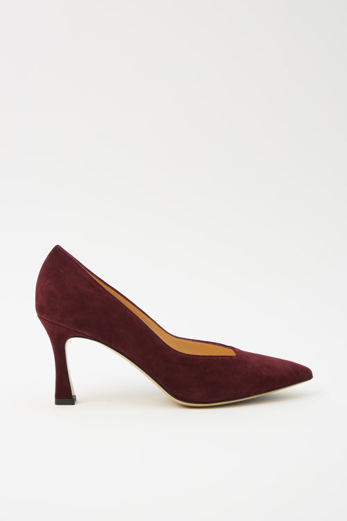 Elata Décolleté Bordaux Donna - 1