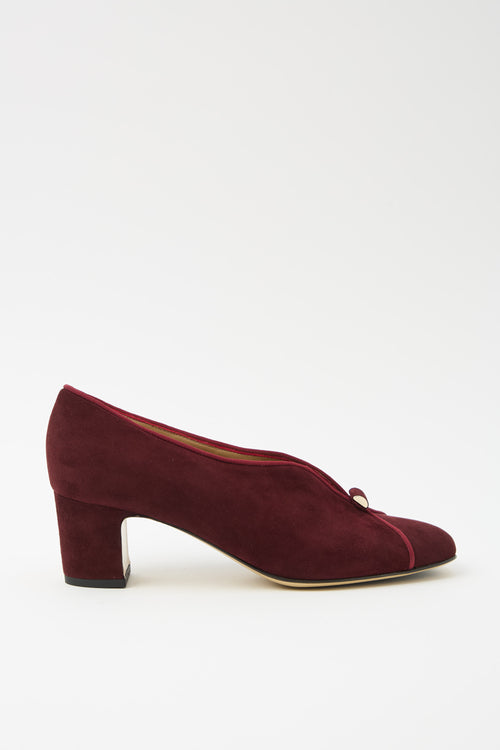 Elata Décolleté Bordaux Donna - 1