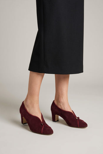 Elata Décolleté Bordaux Donna - 10