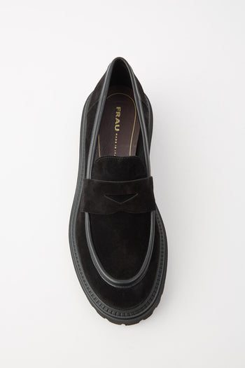 Frau Mocassino Nero Donna - 6