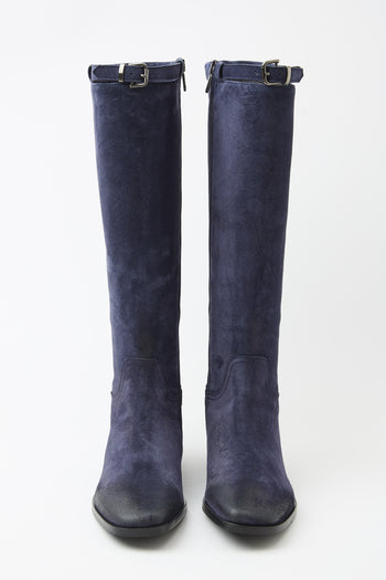 Fru.it Stivale Blu Notte Donna - 8