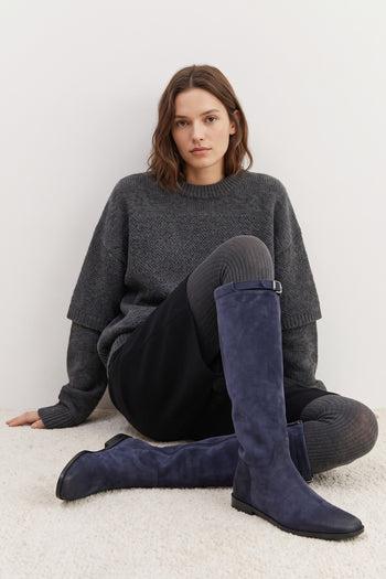 Fru.it Stivale Blu Notte Donna - 11
