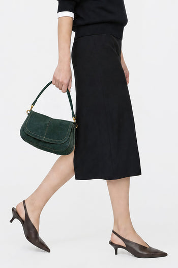 Gianni Chiarini Borsa Velvet Green Donna - 6