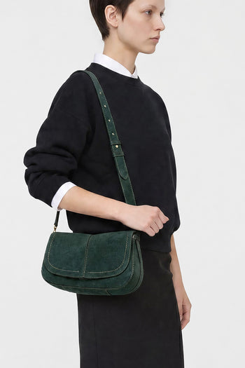 Gianni Chiarini Borsa Velvet Green Donna - 8
